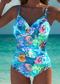 sophie | ocean print swimsuit