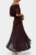 clara | elegant flowy dress