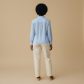 sophie | light blue blouse
