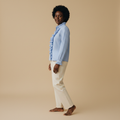 sophie | light blue blouse