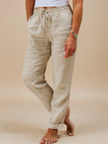 Aria | cotton drawstring trousers