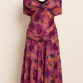 amara | floral chiffon dress