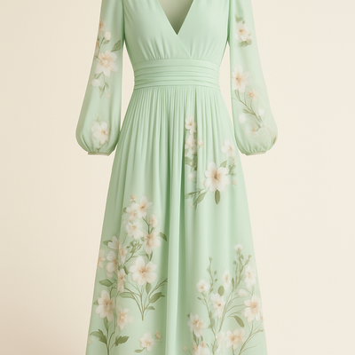 amara | floral midi dress