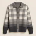 amara | ombre plaid cardigan