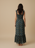 maya | ruffled maxi dress