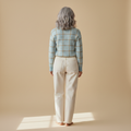 margot | plaid knit