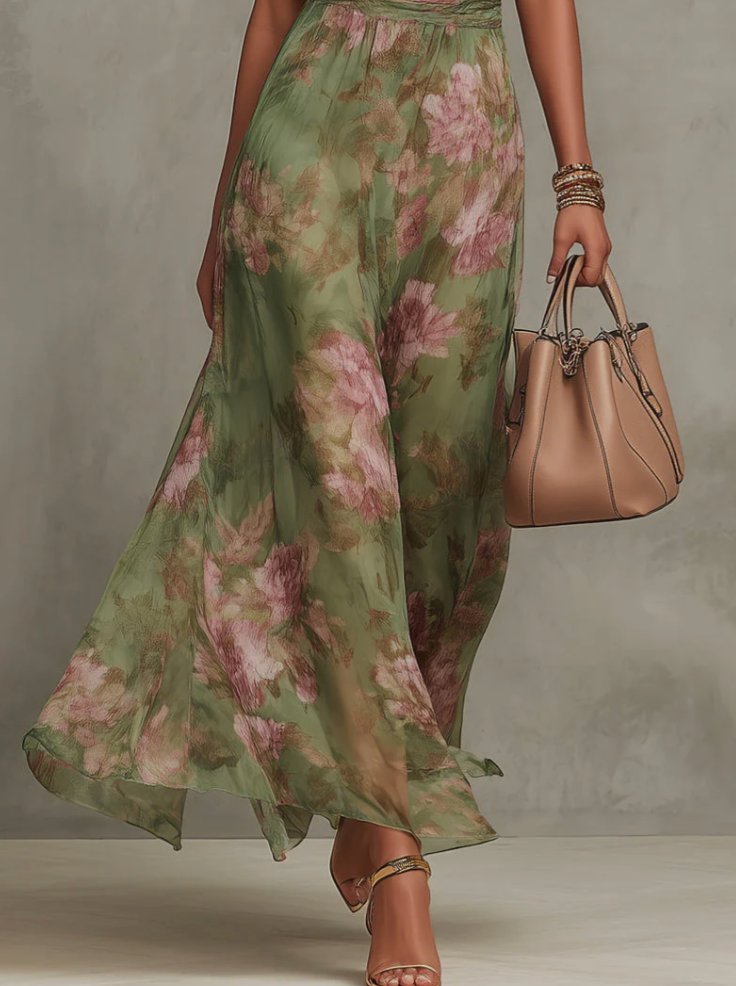 Sophie | Elegant Floral Summer Dress