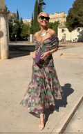 clara | elegant flowy dress