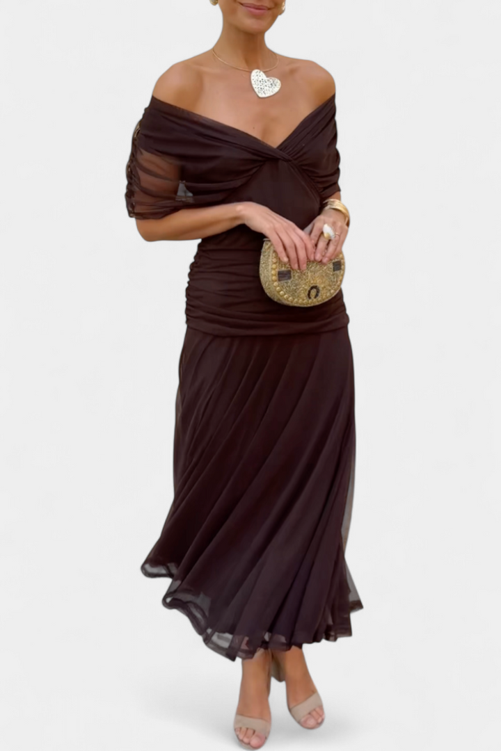 clara | elegant flowy dress
