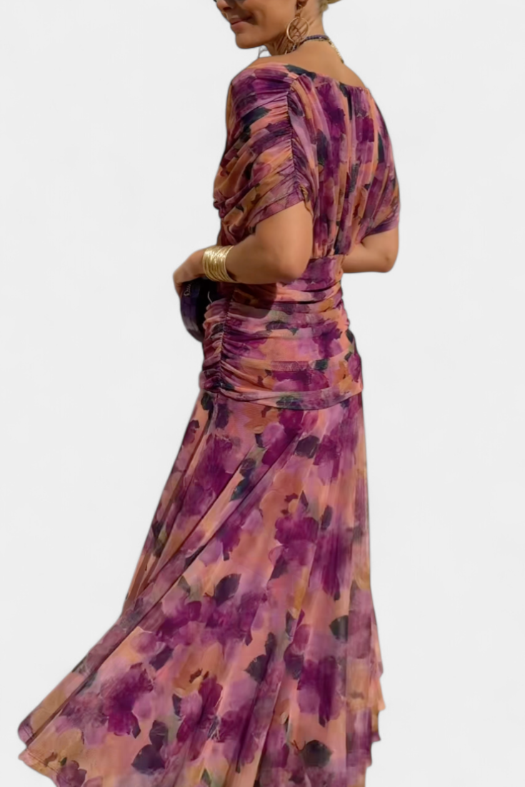 clara | elegant flowy dress