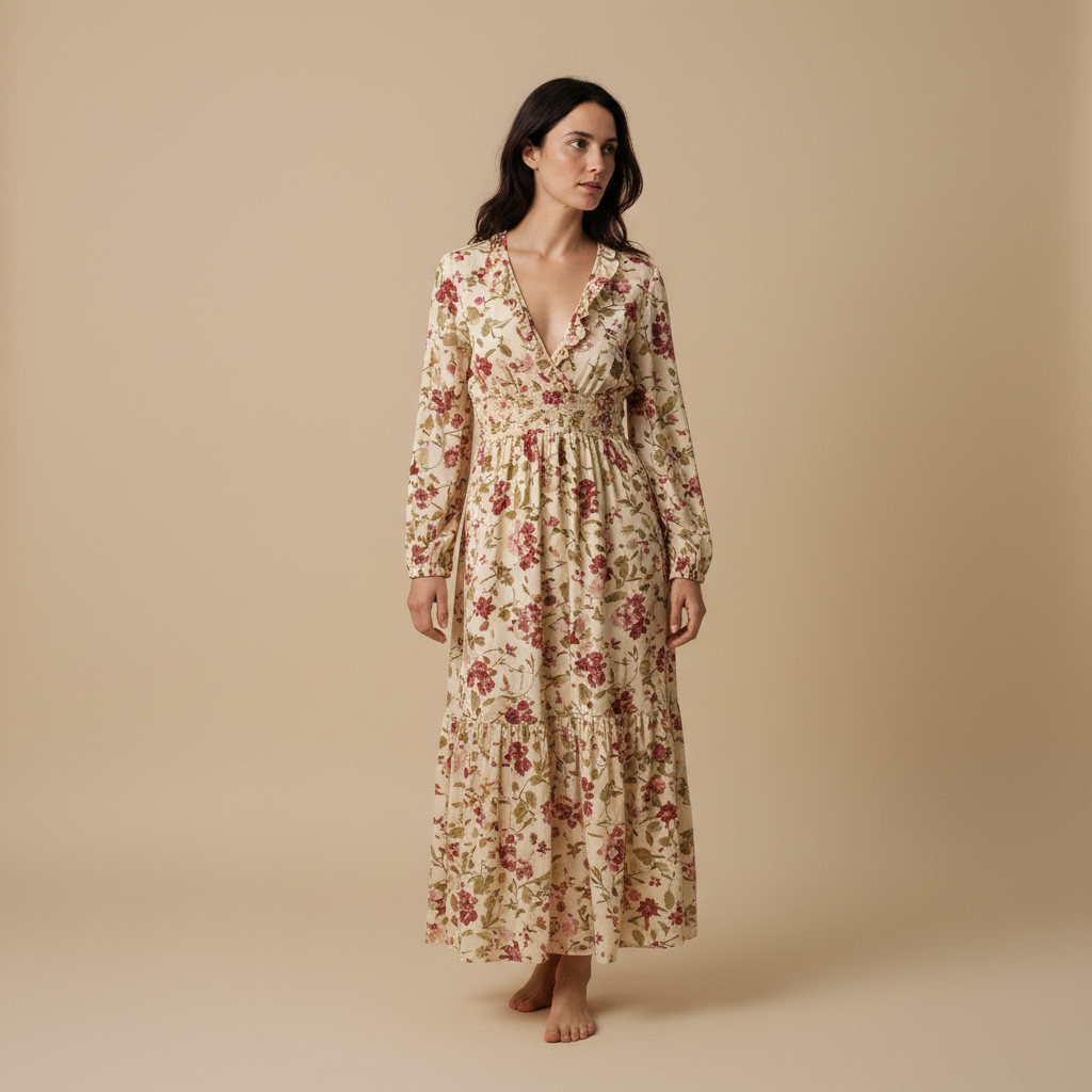 emma | floral maxi dress