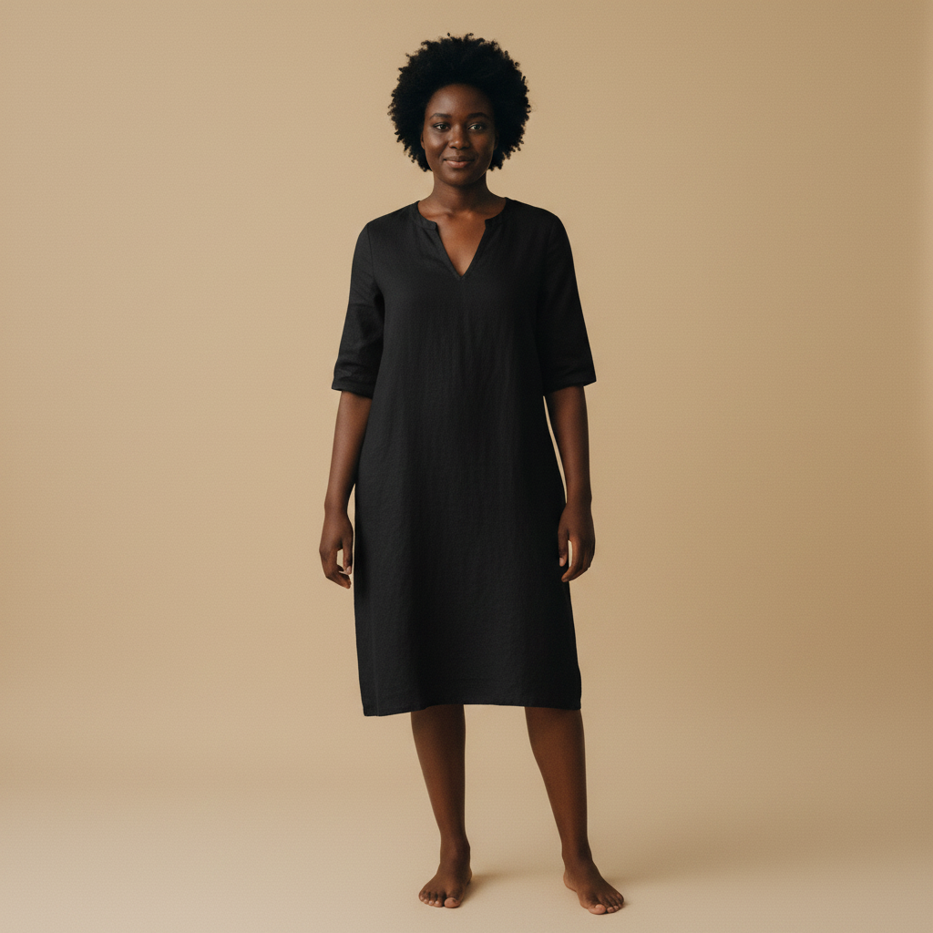 emma | v-neck dress
