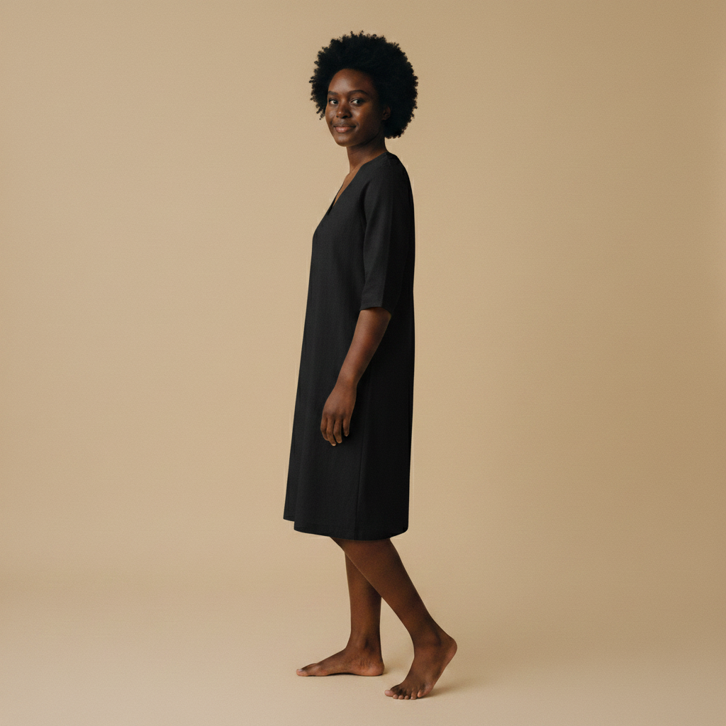emma | v-neck dress