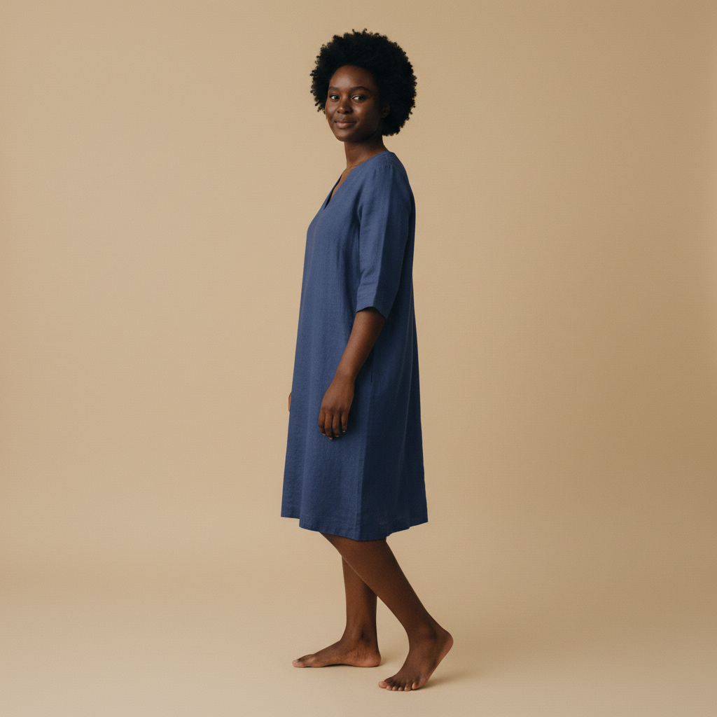 emma | v-neck dress