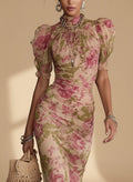 emma | vintage rose maxi dress