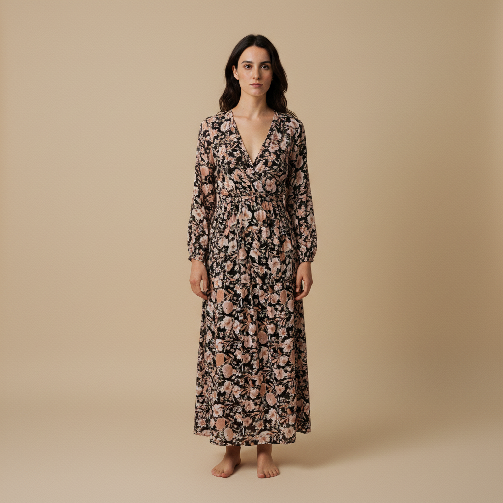 emma | floral maxi dress