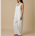 emma | cotton denim overalls