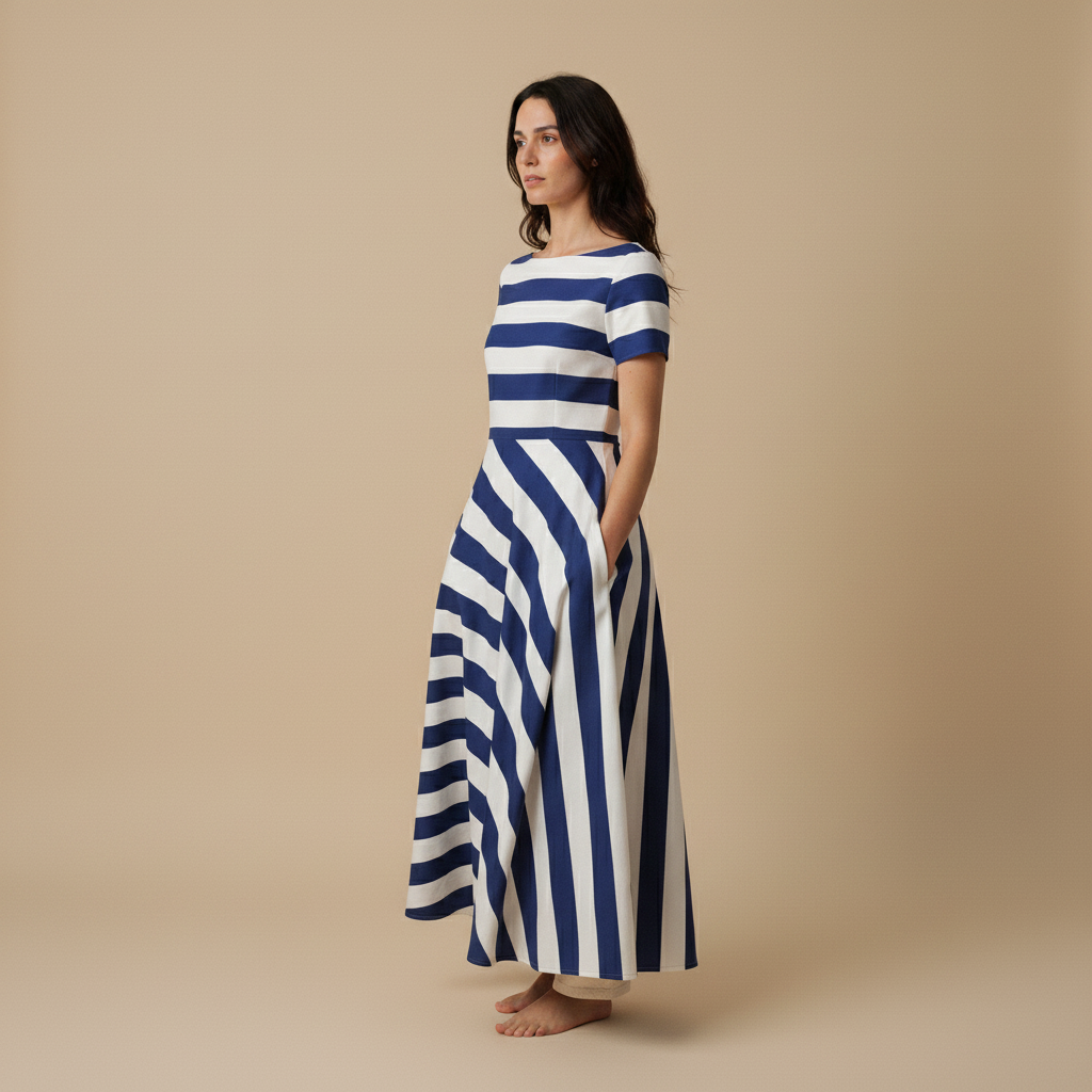 amara | striped dress