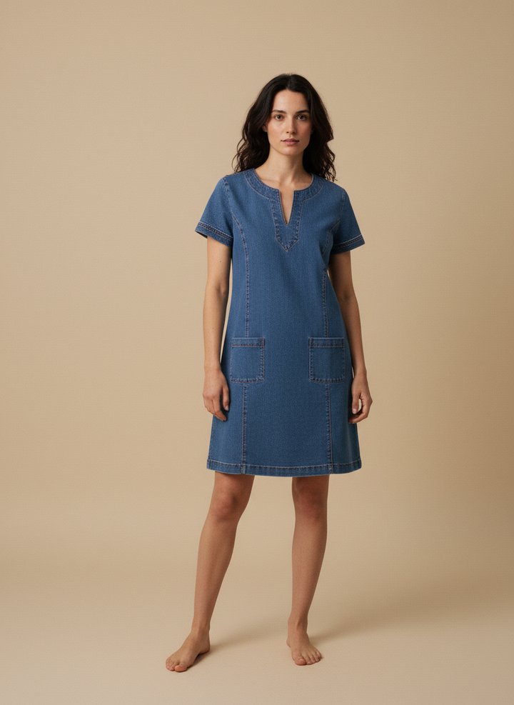 emma | denim dress