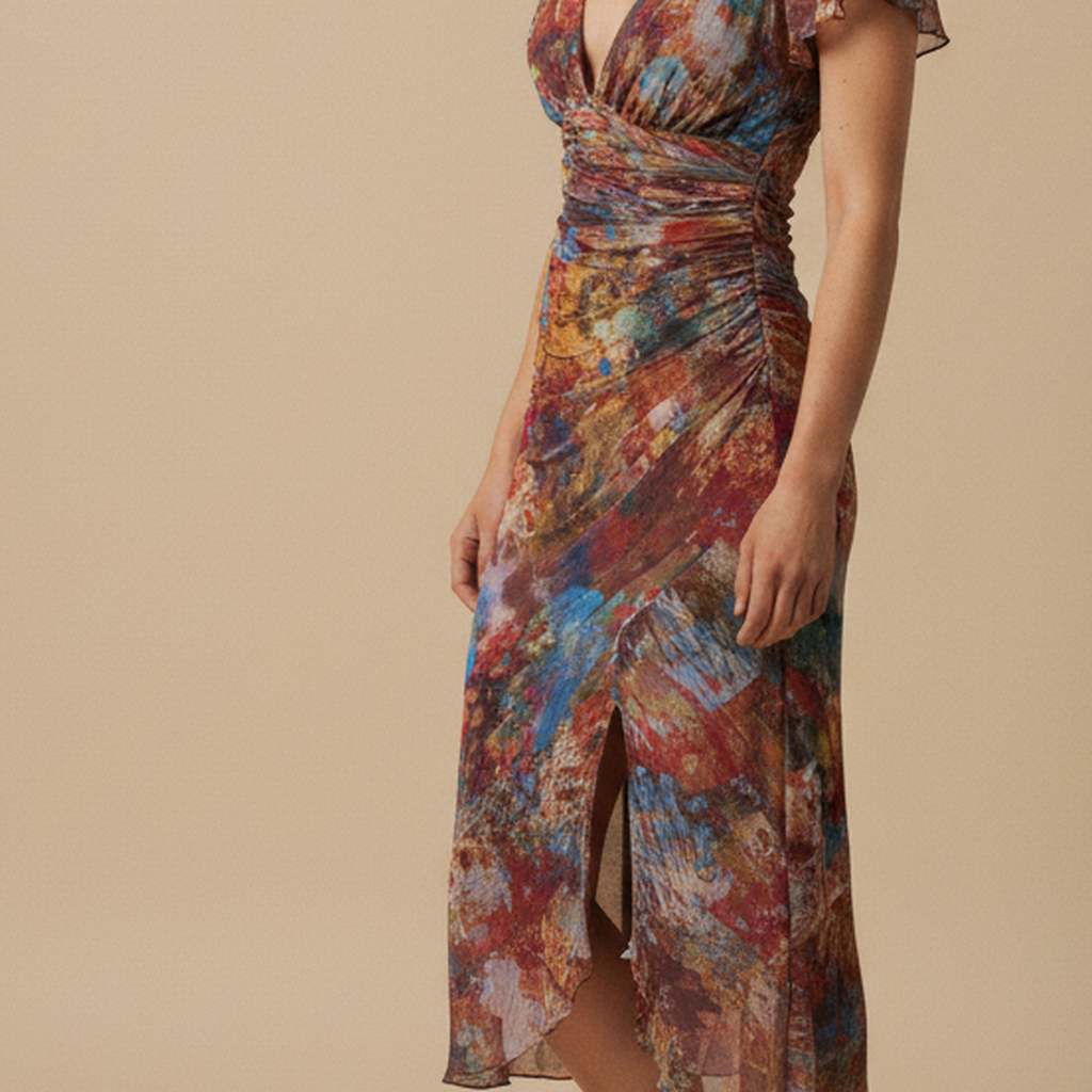 emma | boho midi dress