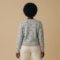 margot | polka knit sweater