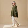 amara | oversized poncho