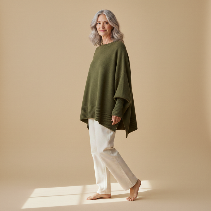 amara | oversized poncho
