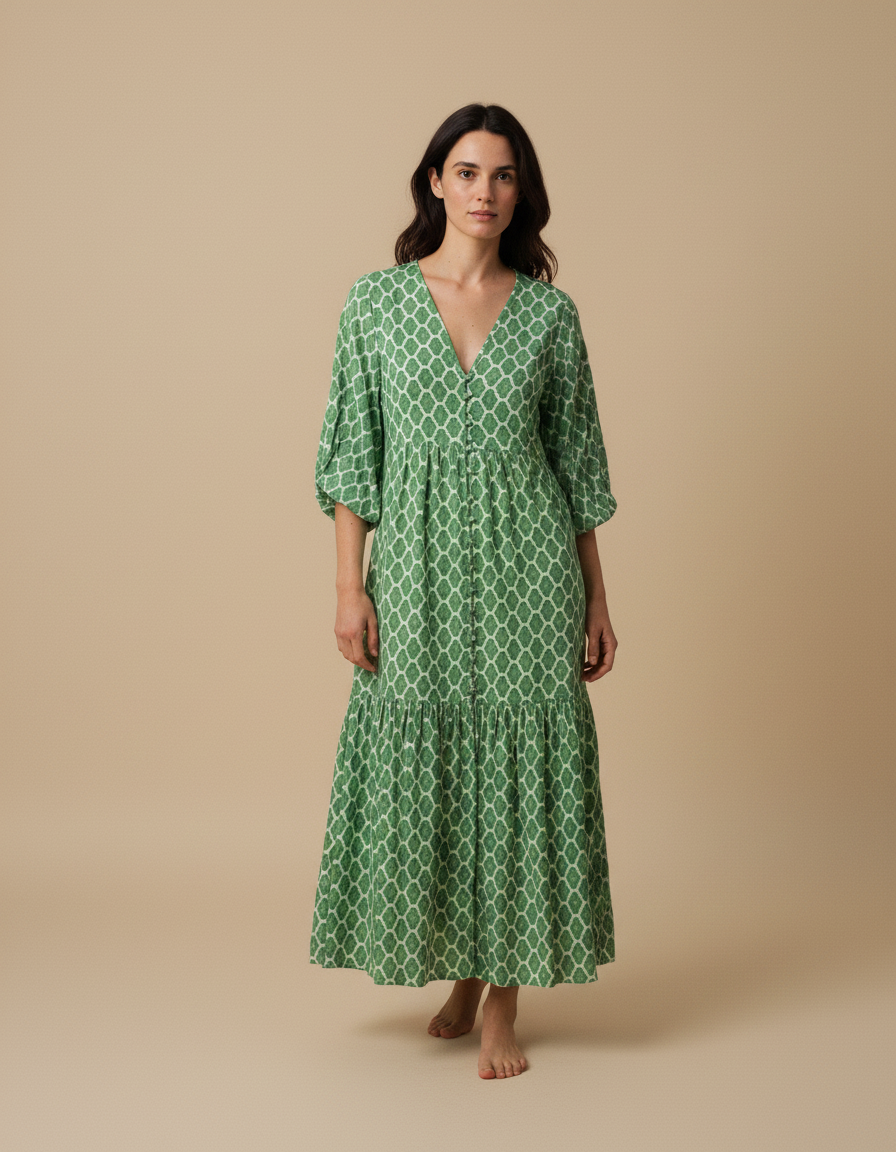emma | boho maxi dress