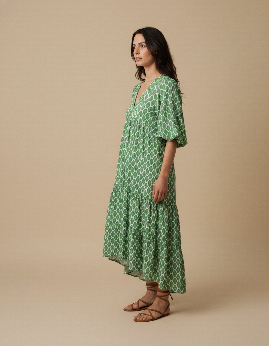 emma | boho maxi dress