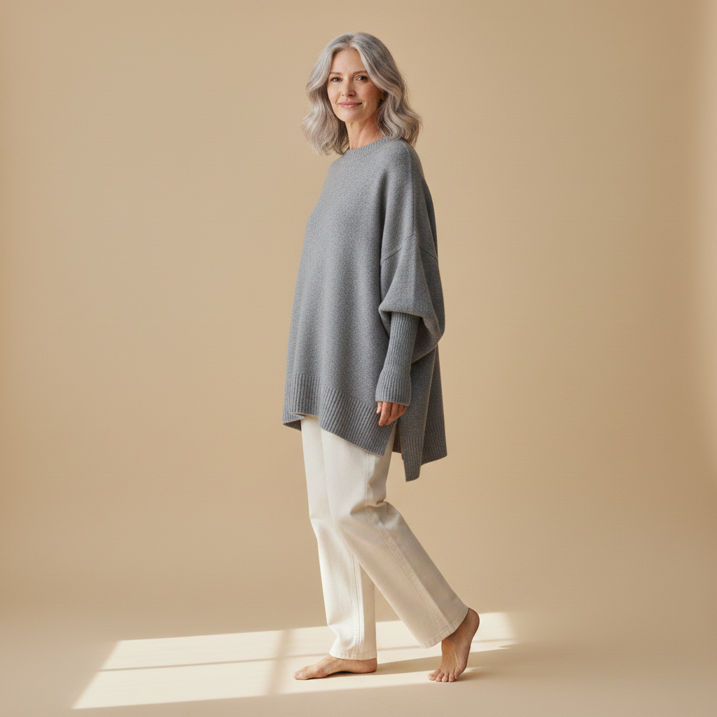 amara | oversized poncho