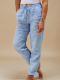 Aria | cotton drawstring trousers