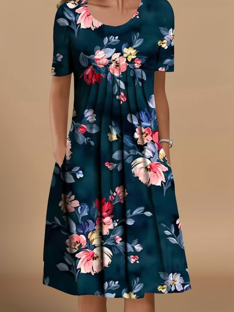 mae | lace trim summer dress