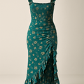maya | ruffled maxi dress
