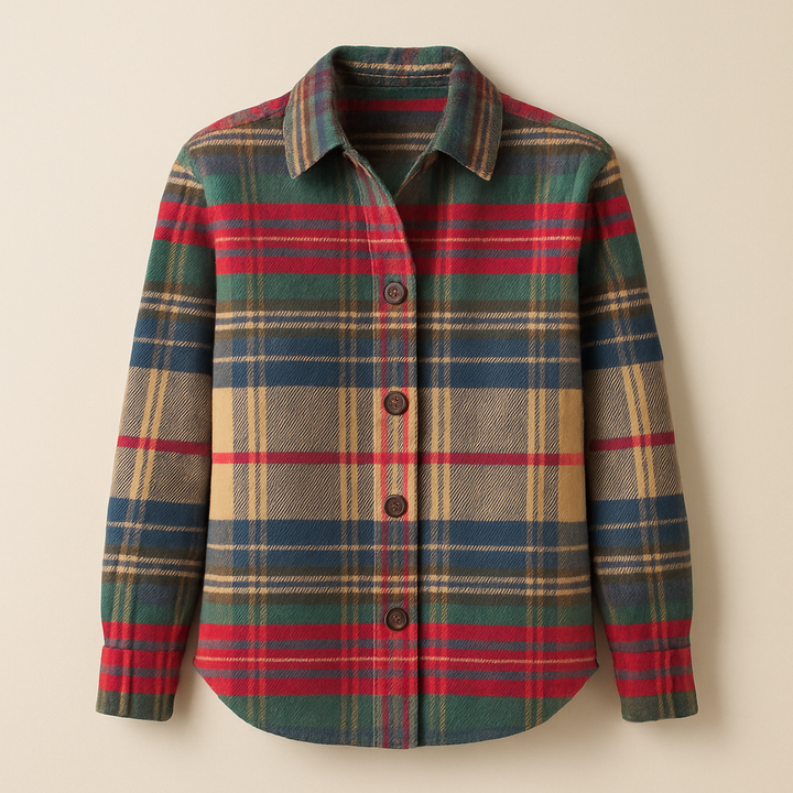 margot | plaid cardigan