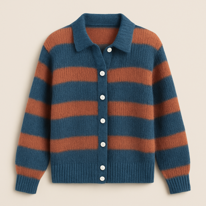 margot | striped cardigan