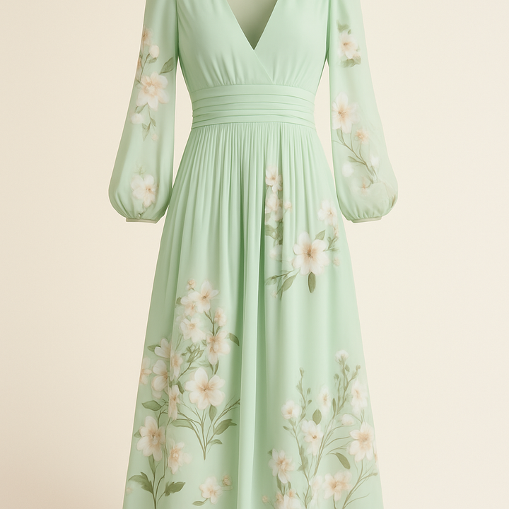amara | floral midi dress