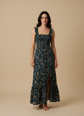 maya | ruffled maxi dress