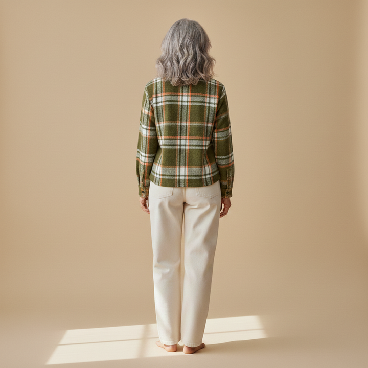 margot | plaid cardigan