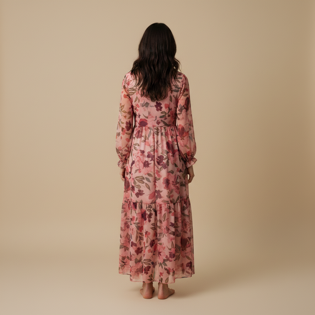 emma | floral maxi dress