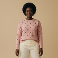 margot | polka knit sweater