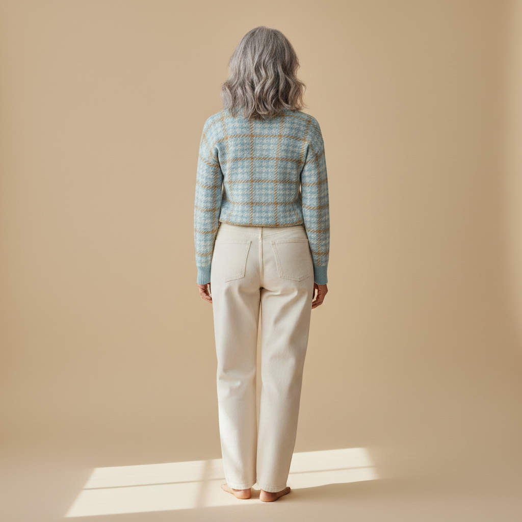 margot | plaid knit